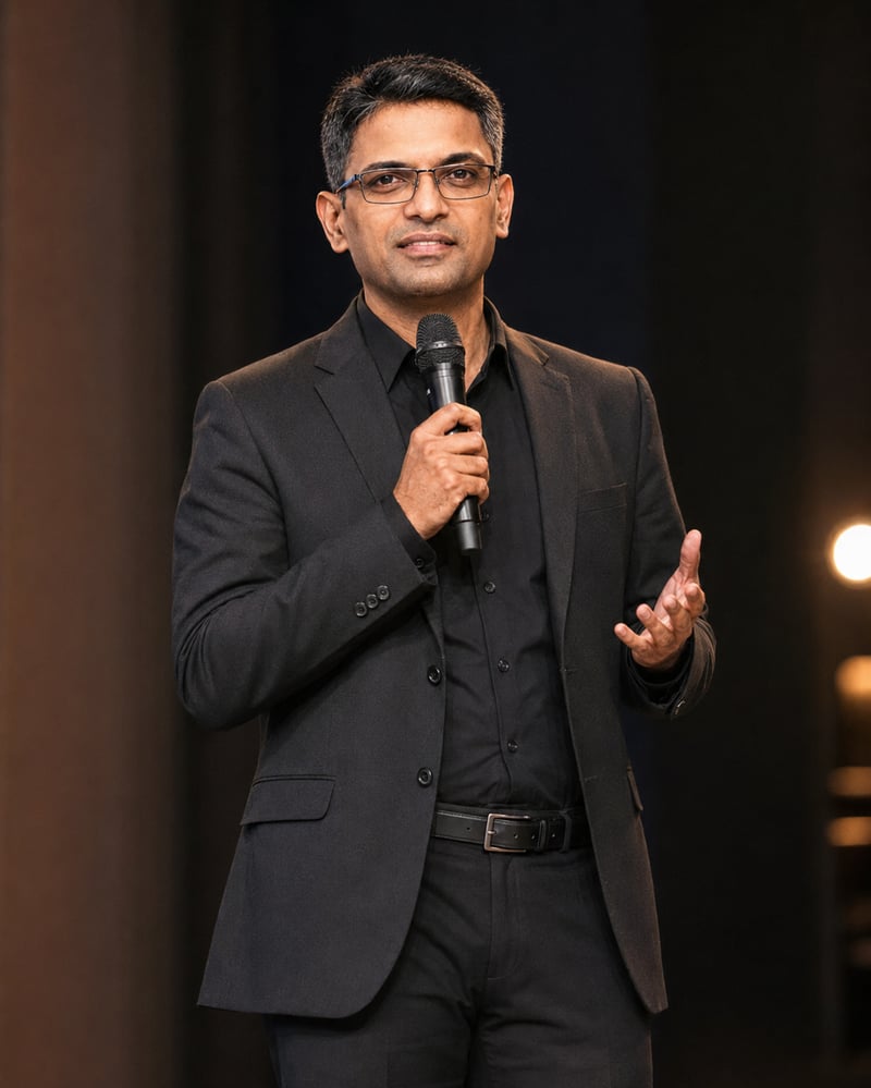 Amrut Pavaskar, Mindset and Life Coach and Founder of Human Excellence Global Hub